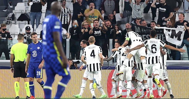 Chelsea thua 0-1 trên sân của Juventus