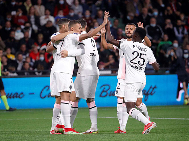 PSG đã giành trọn vẹn 3 điểm sau khi thắng Metz