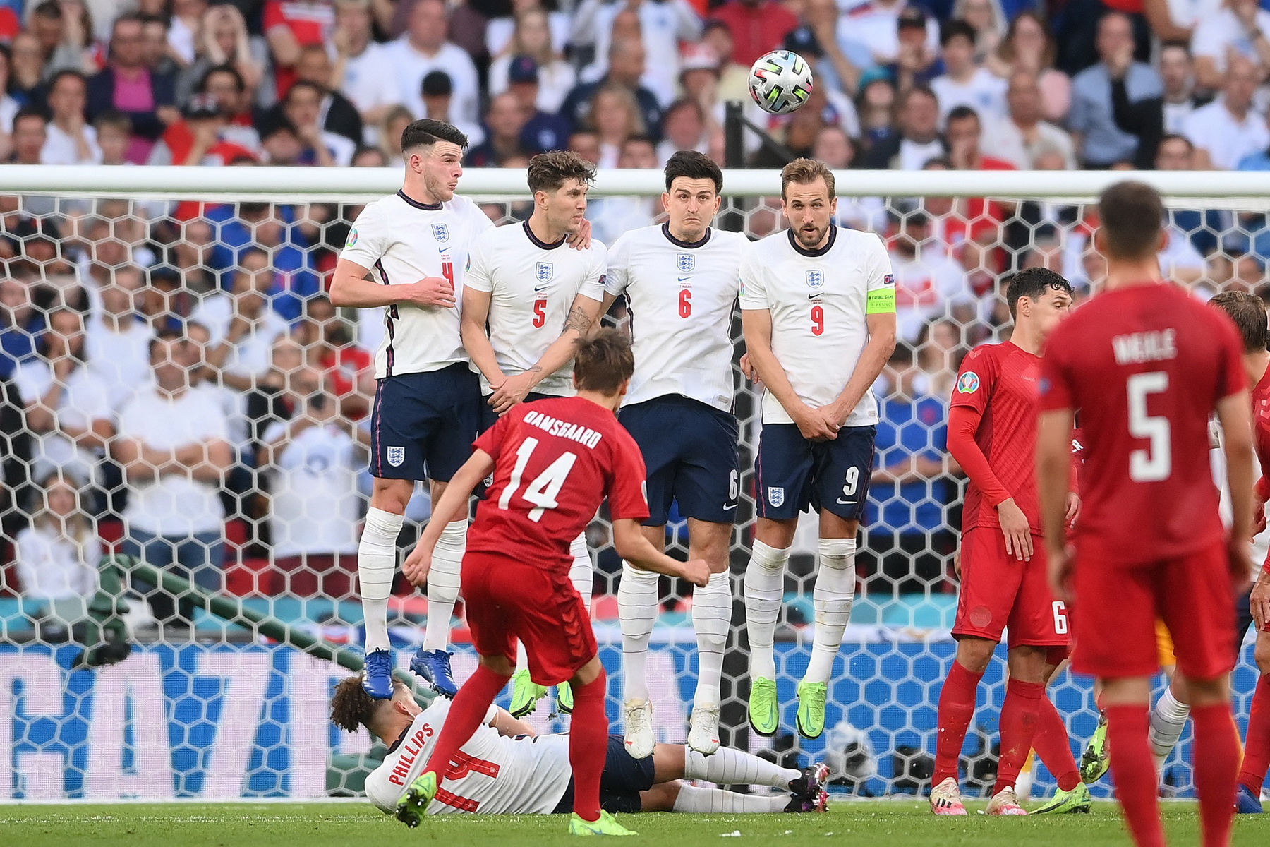 ĐT Anh đã đánh bại Đan Mạch để dành tấm vé cuối cùng đi đến trận chung kết EURO 2020