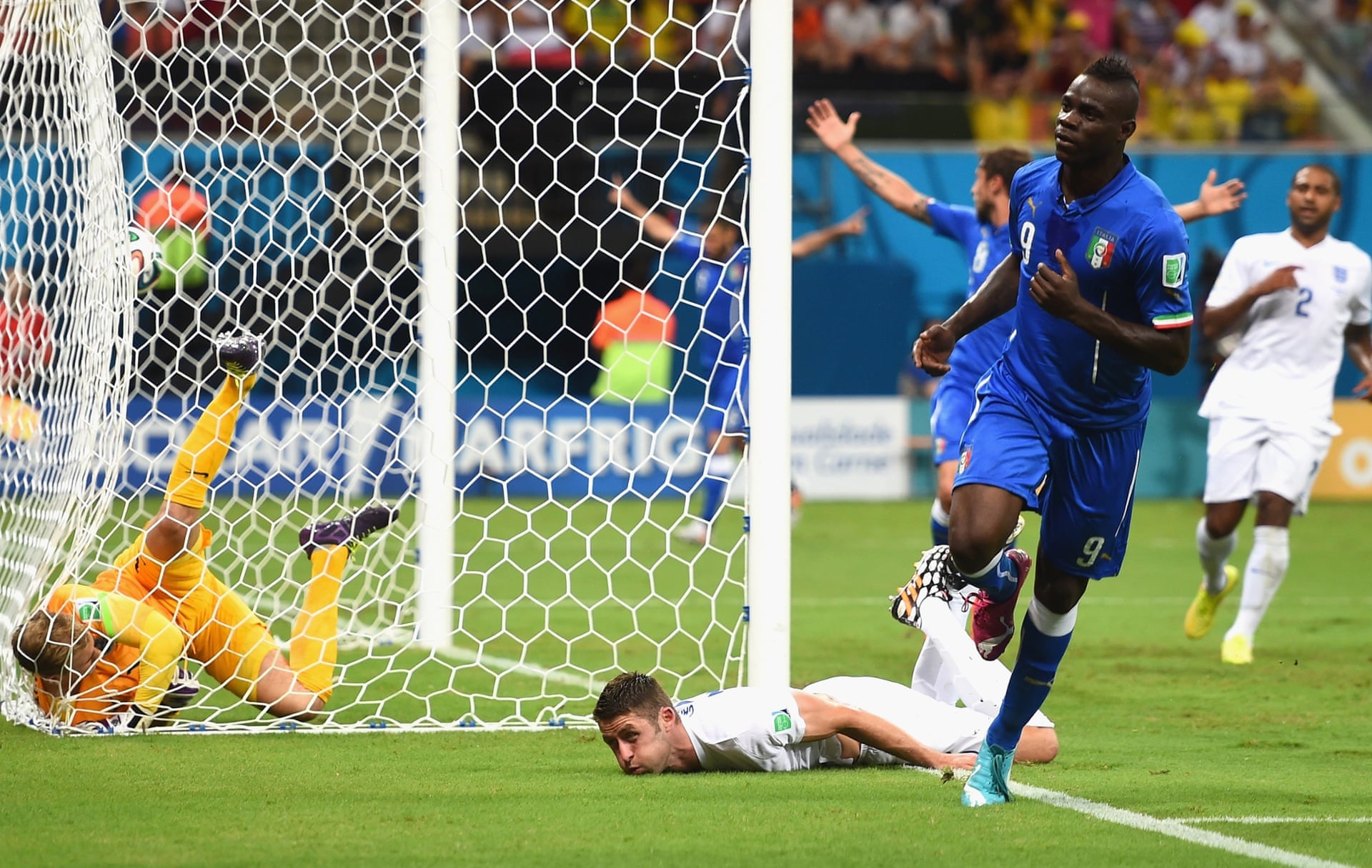 Trận đấu ở World Cup 2014 cũng là chiến thắng gần nhất của Italia trước Anh
